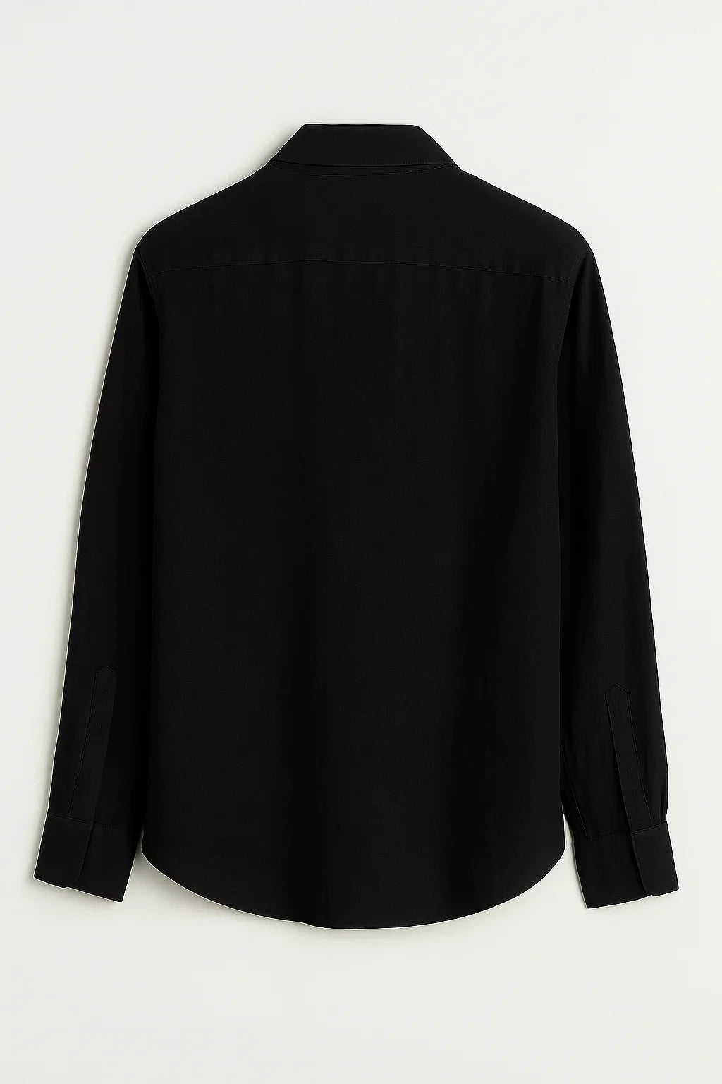 PureEase Long Sleeve Button-Up Linen Shirt