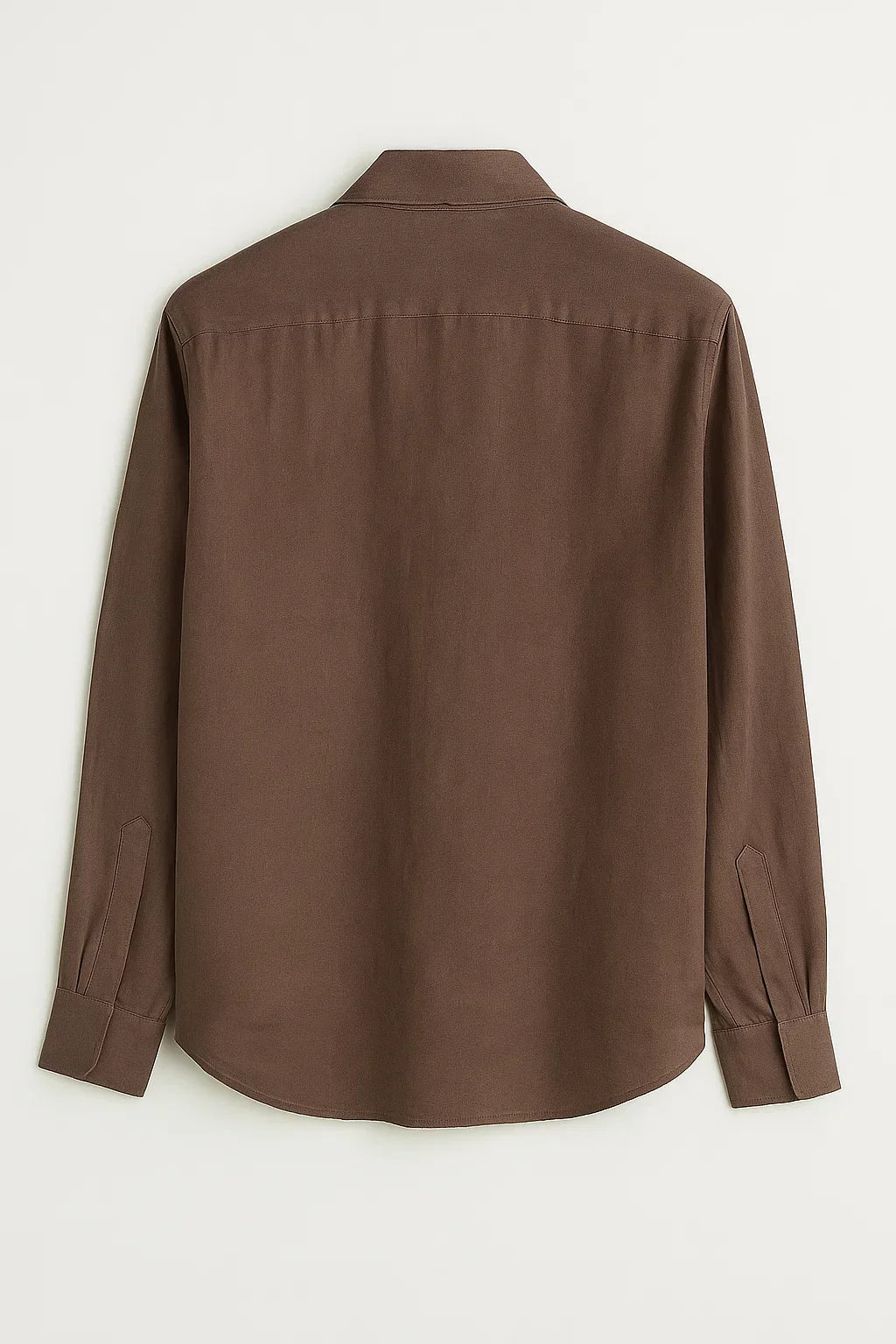 PureEase Long Sleeve Button-Up Linen Shirt