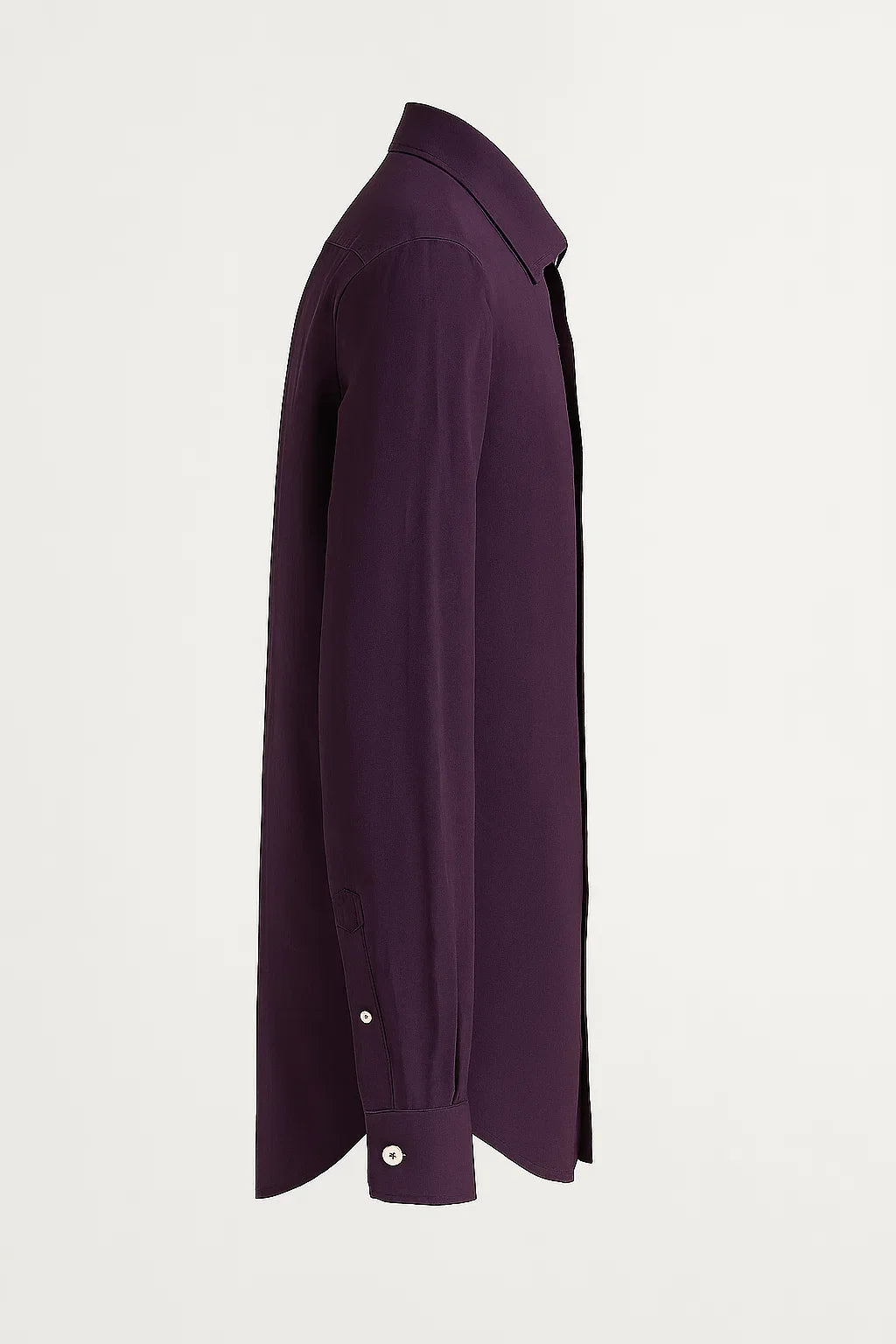 PureEase Long Sleeve Button-Up Linen Shirt