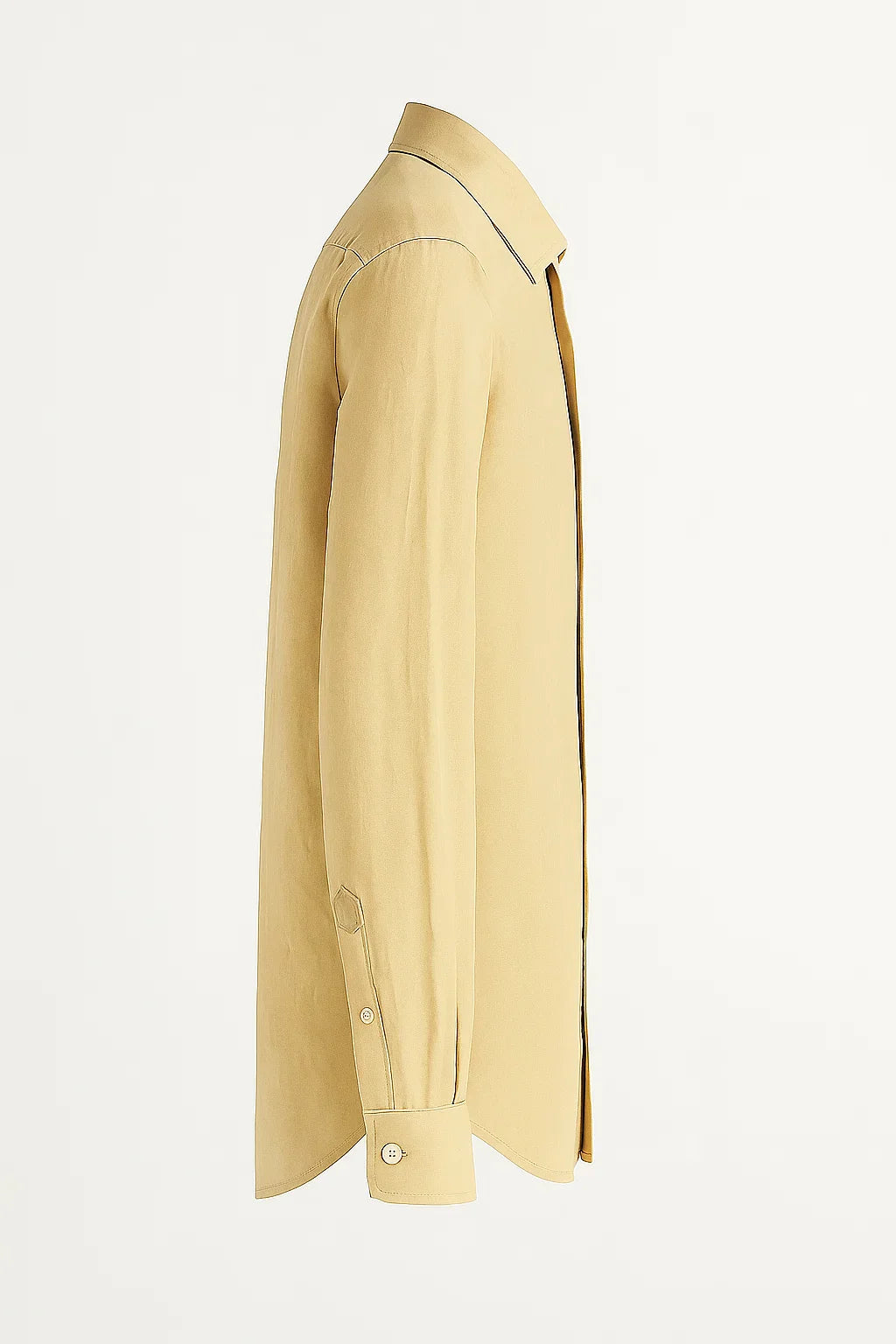 PureEase Long Sleeve Button-Up Linen Shirt