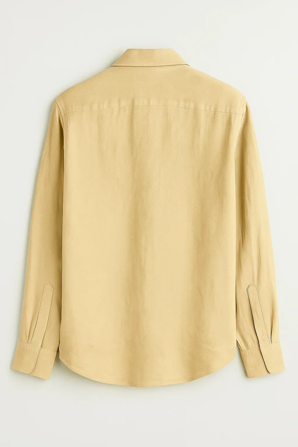 PureEase Long Sleeve Button-Up Linen Shirt
