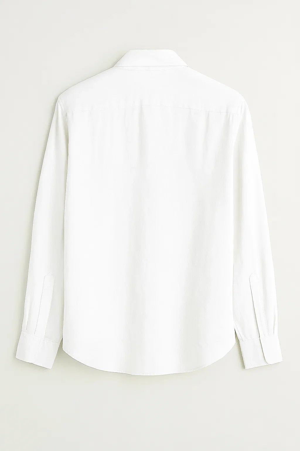 PureEase Long Sleeve Button-Up Linen Shirt