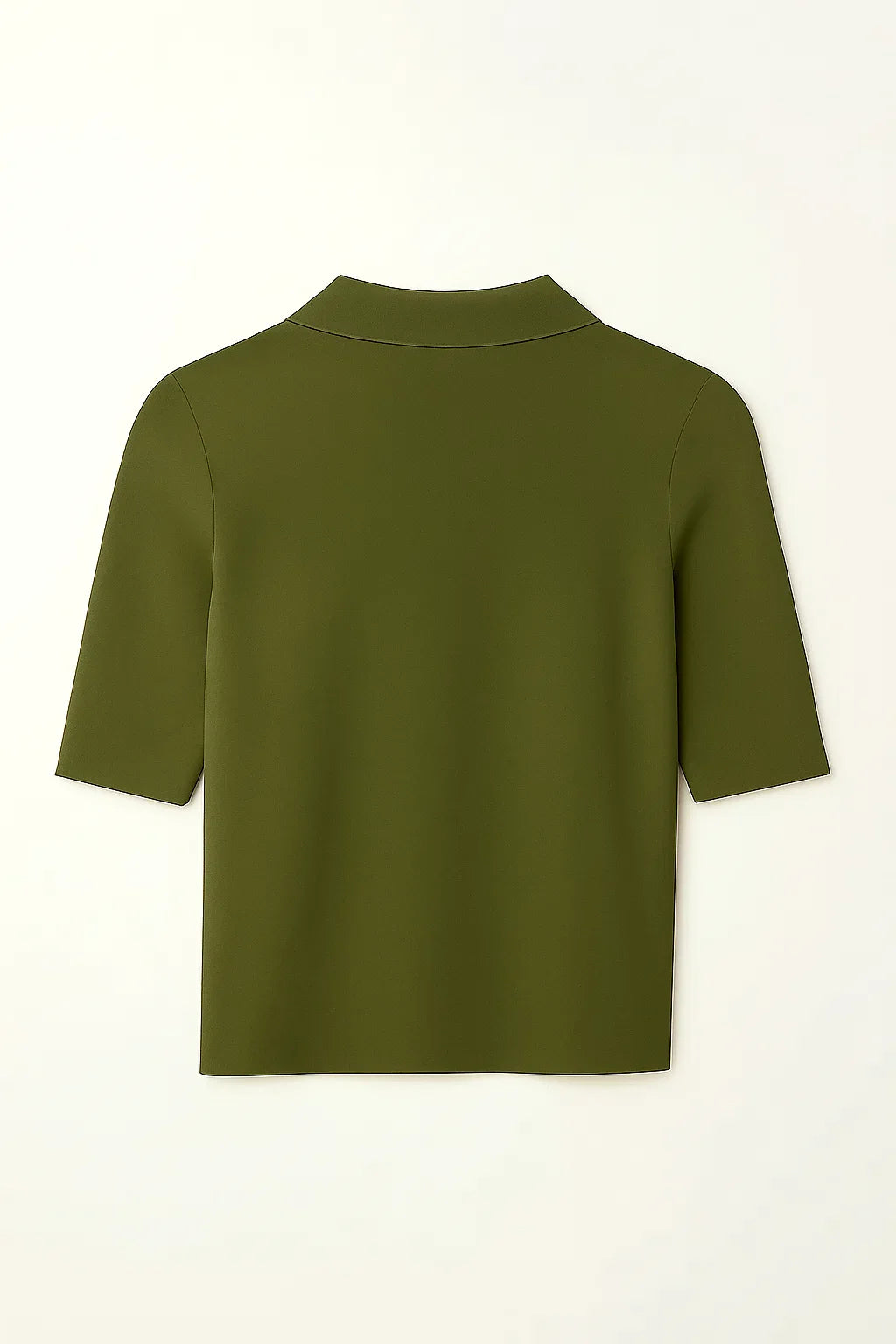 Refine Half Sleeve Polo Knit