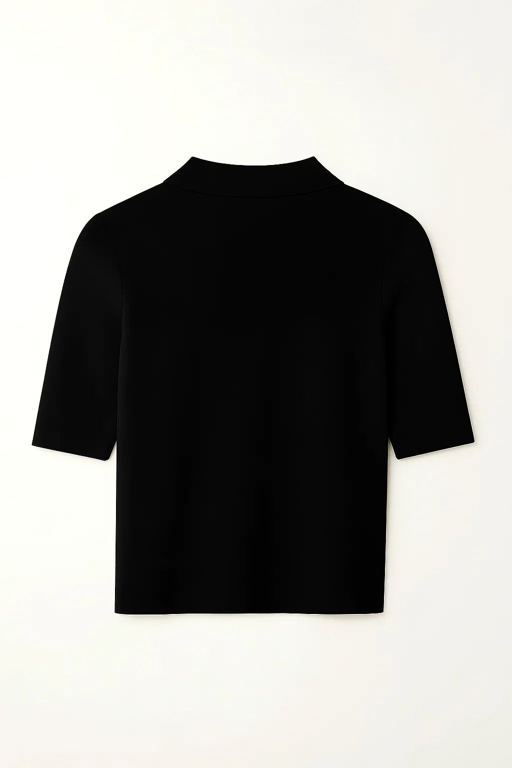 Refine Half Sleeve Polo Knit