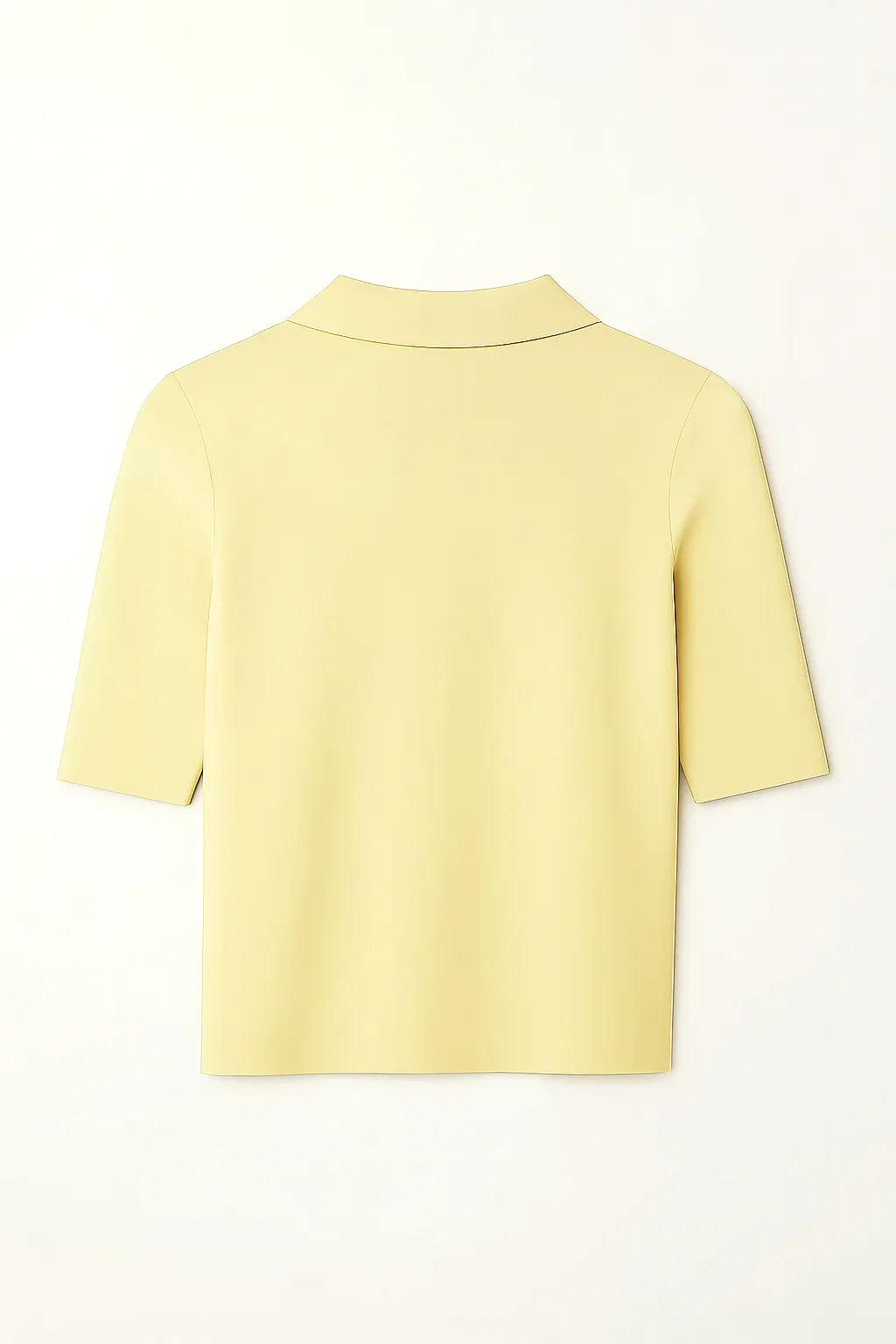 Refine Half Sleeve Polo Knit