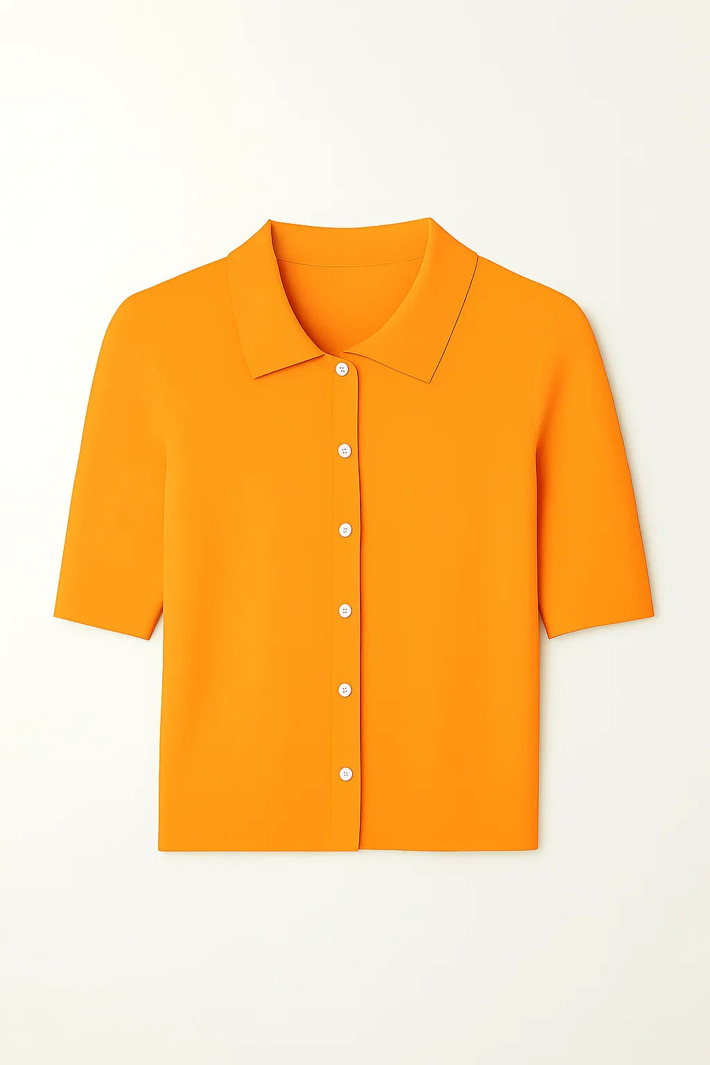 Refine Half Sleeve Polo Knit