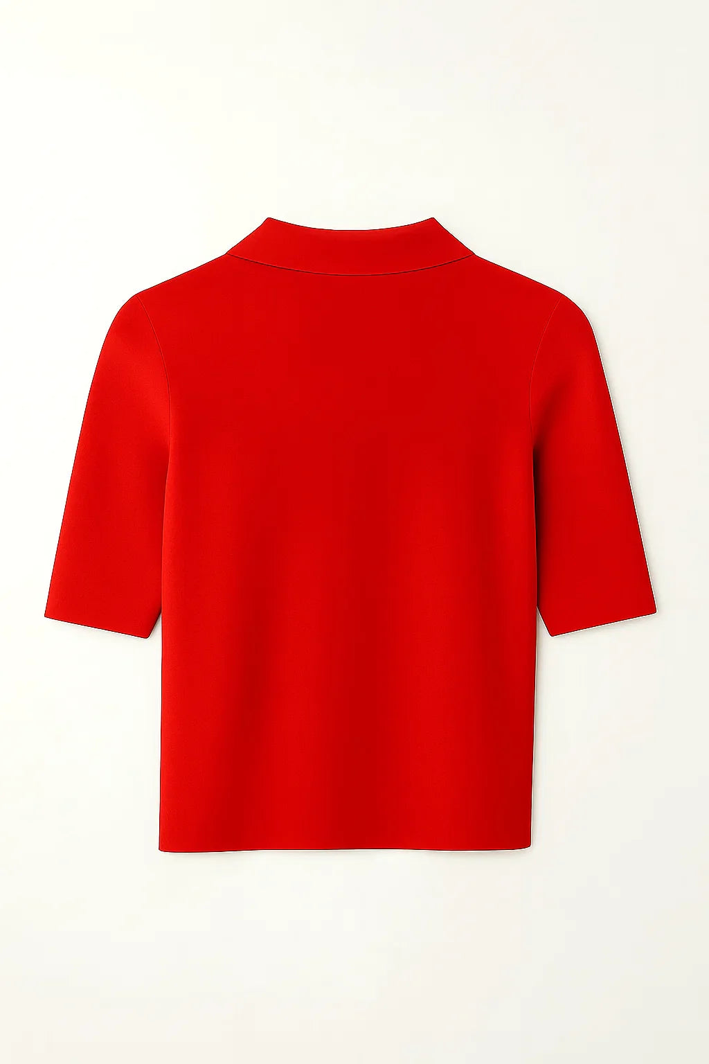 Refine Half Sleeve Polo Knit