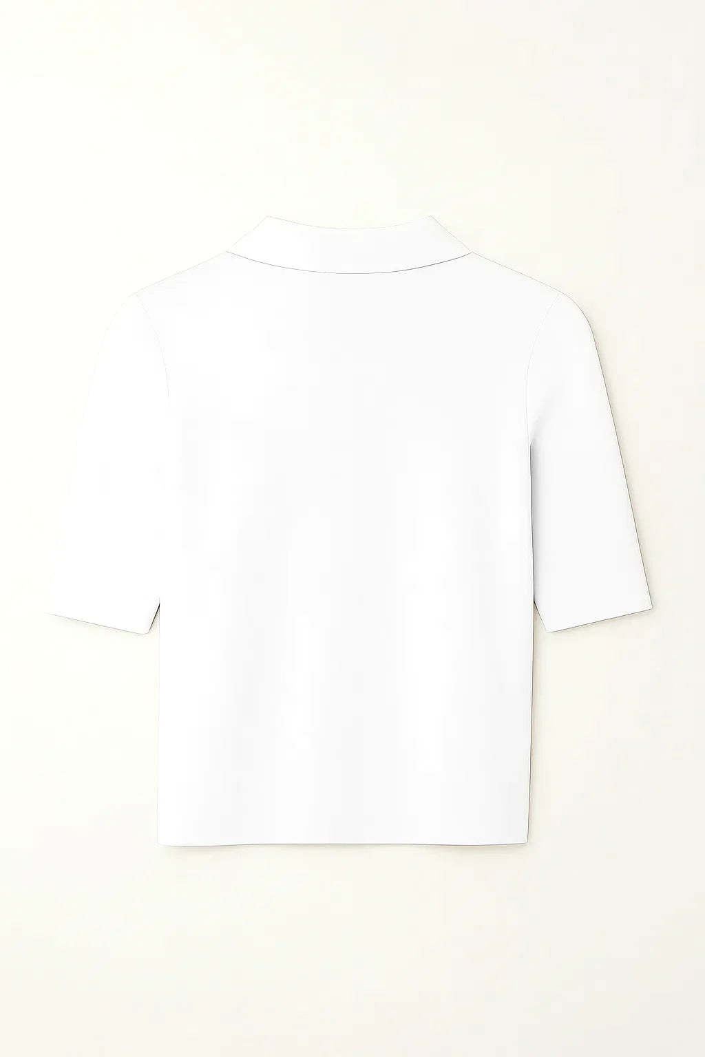 Refine Half Sleeve Polo Knit