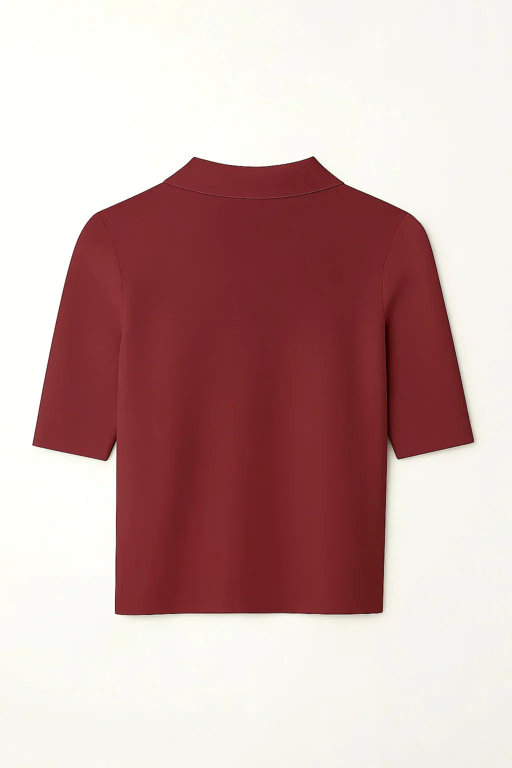 Refine Half Sleeve Polo Knit