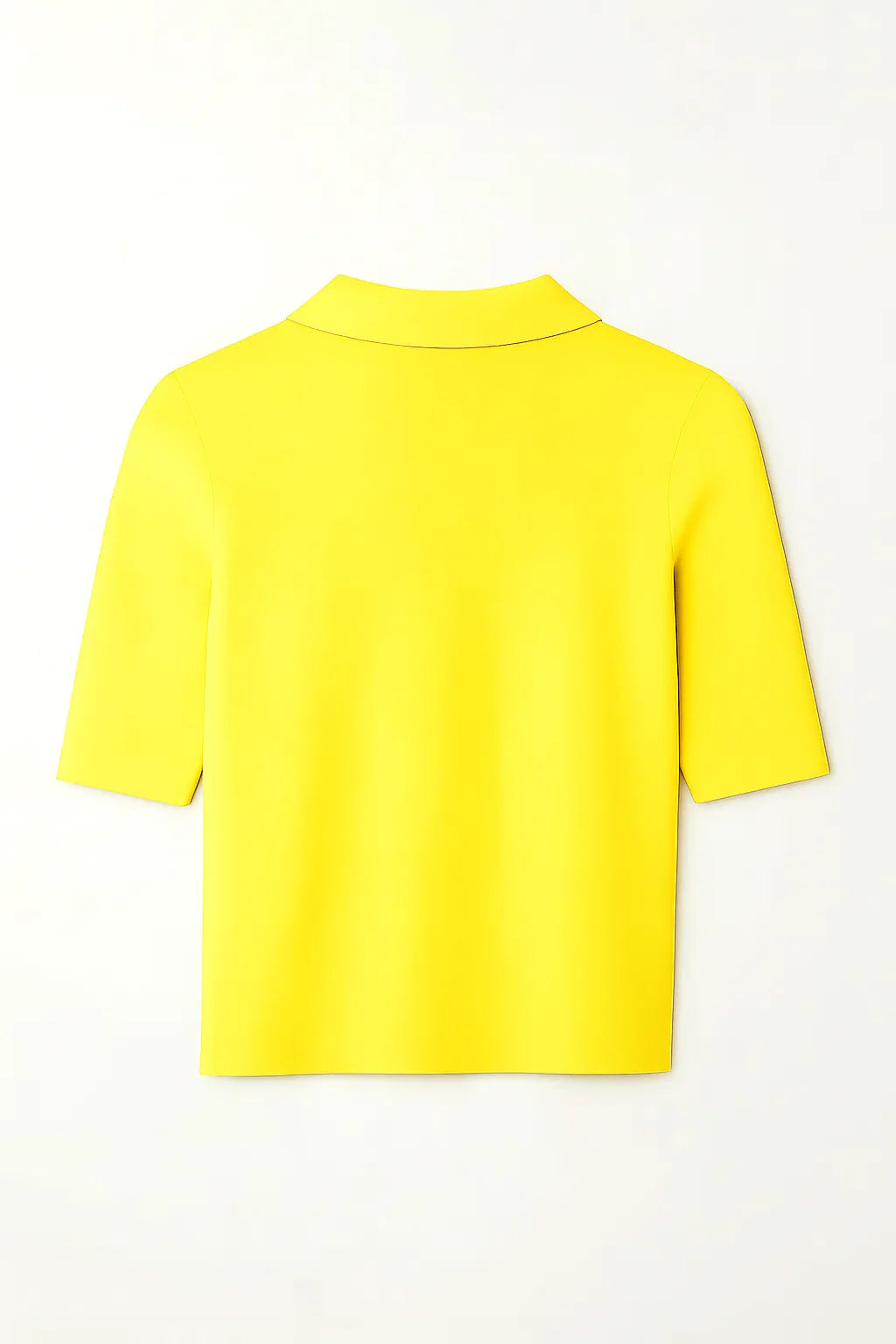 Refine Half Sleeve Polo Knit