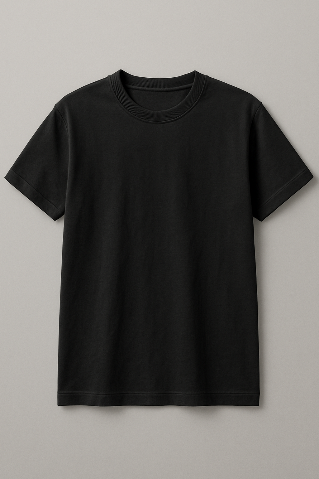 Relaxed Fit Cotton Crew Neck T-Shirt