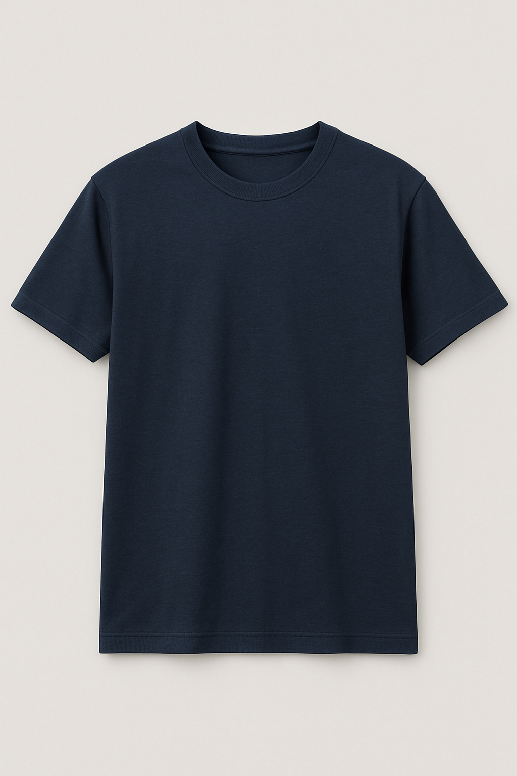 Relaxed Fit Cotton Crew Neck T-Shirt