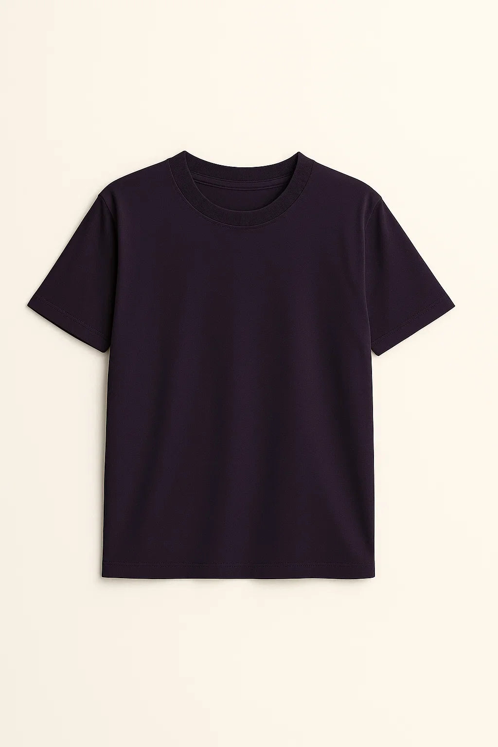 Relaxed Fit Cotton Crew Neck T-Shirt