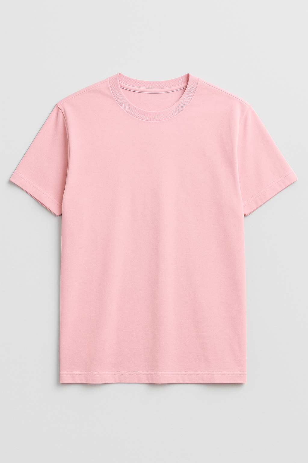 Relaxed Fit Cotton Crew Neck T-Shirt