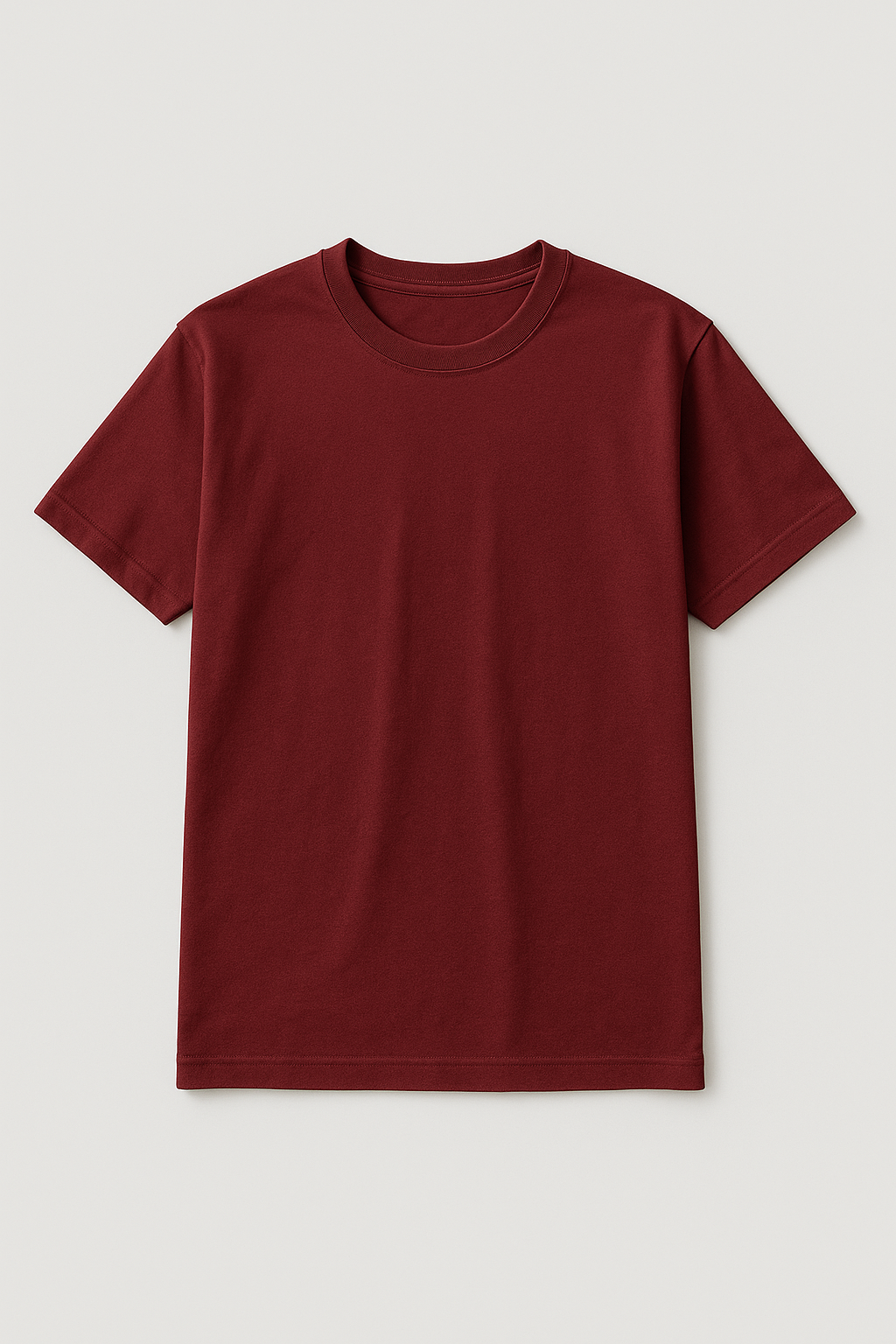 Relaxed Fit Cotton Crew Neck T-Shirt