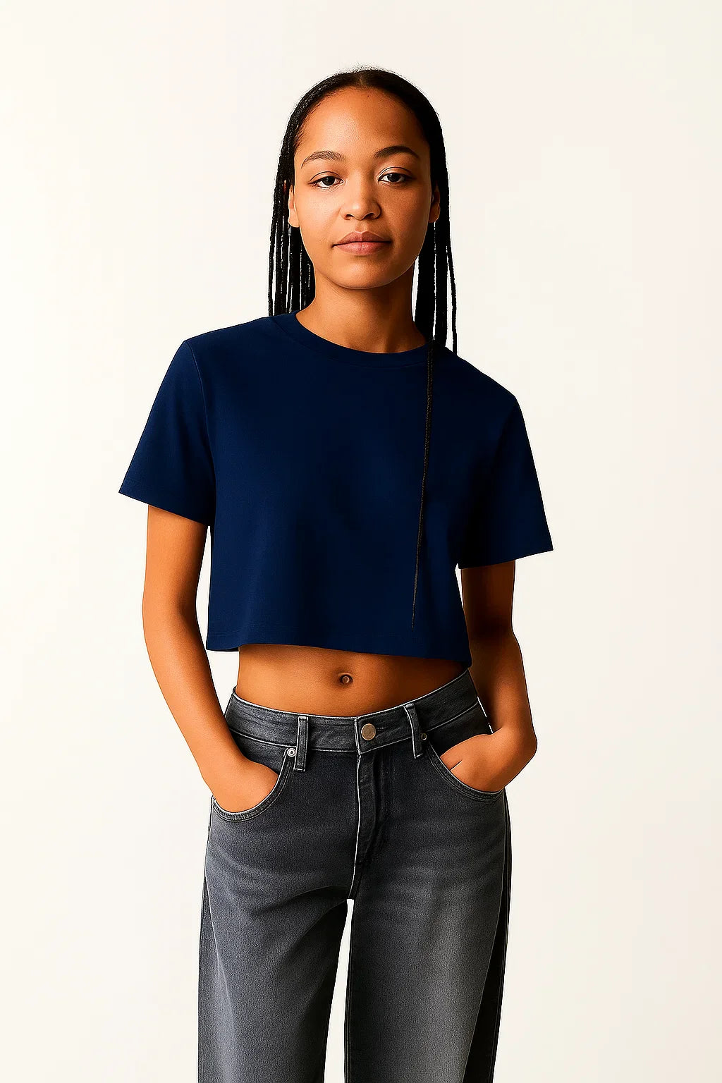 Urban Edge Cropped Tee