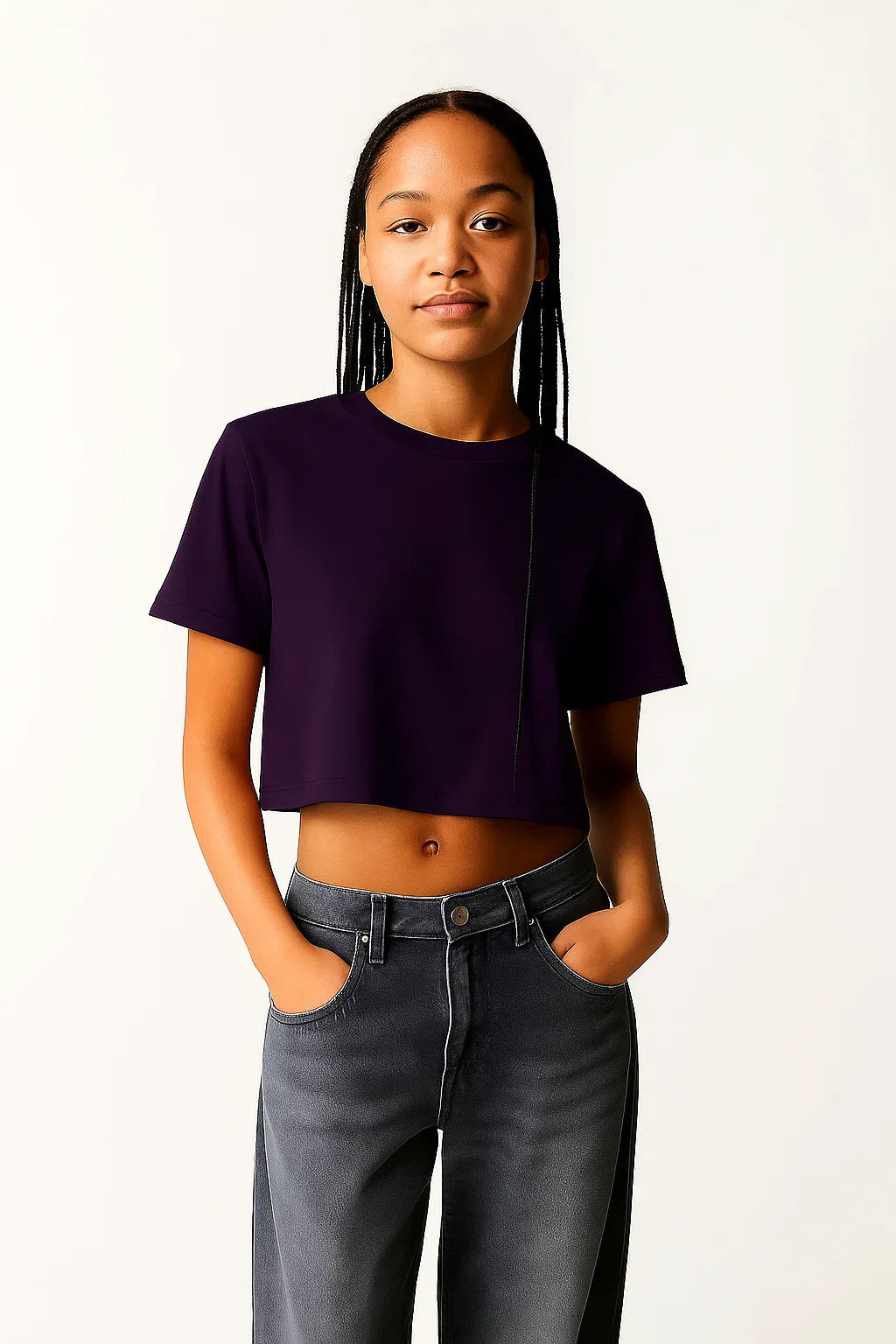 Urban Edge Cropped Tee