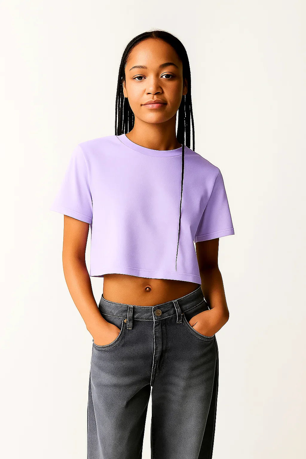 Urban Edge Cropped Tee