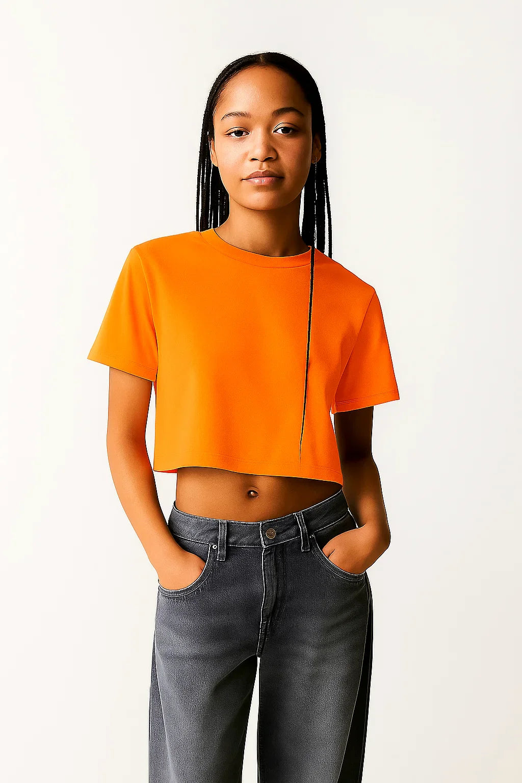 Urban Edge Cropped Tee