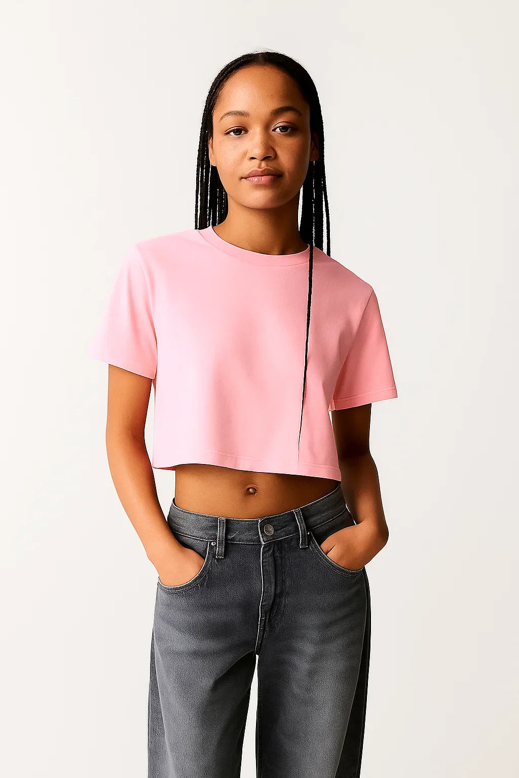 Urban Edge Cropped Tee