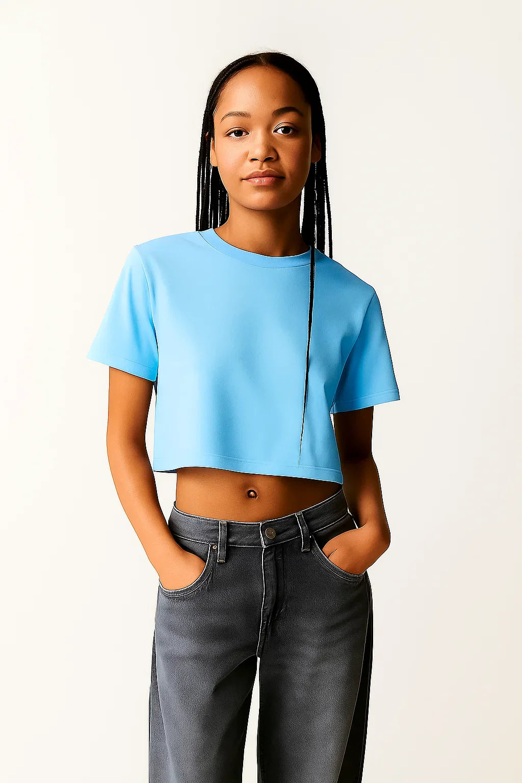 Urban Edge Cropped Tee