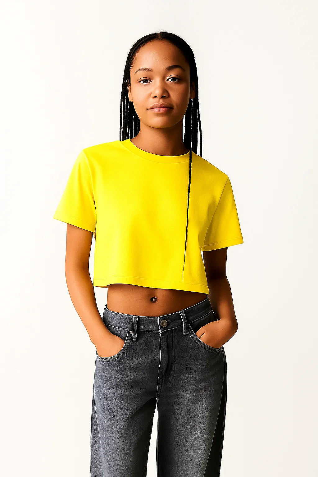 Urban Edge Cropped Tee