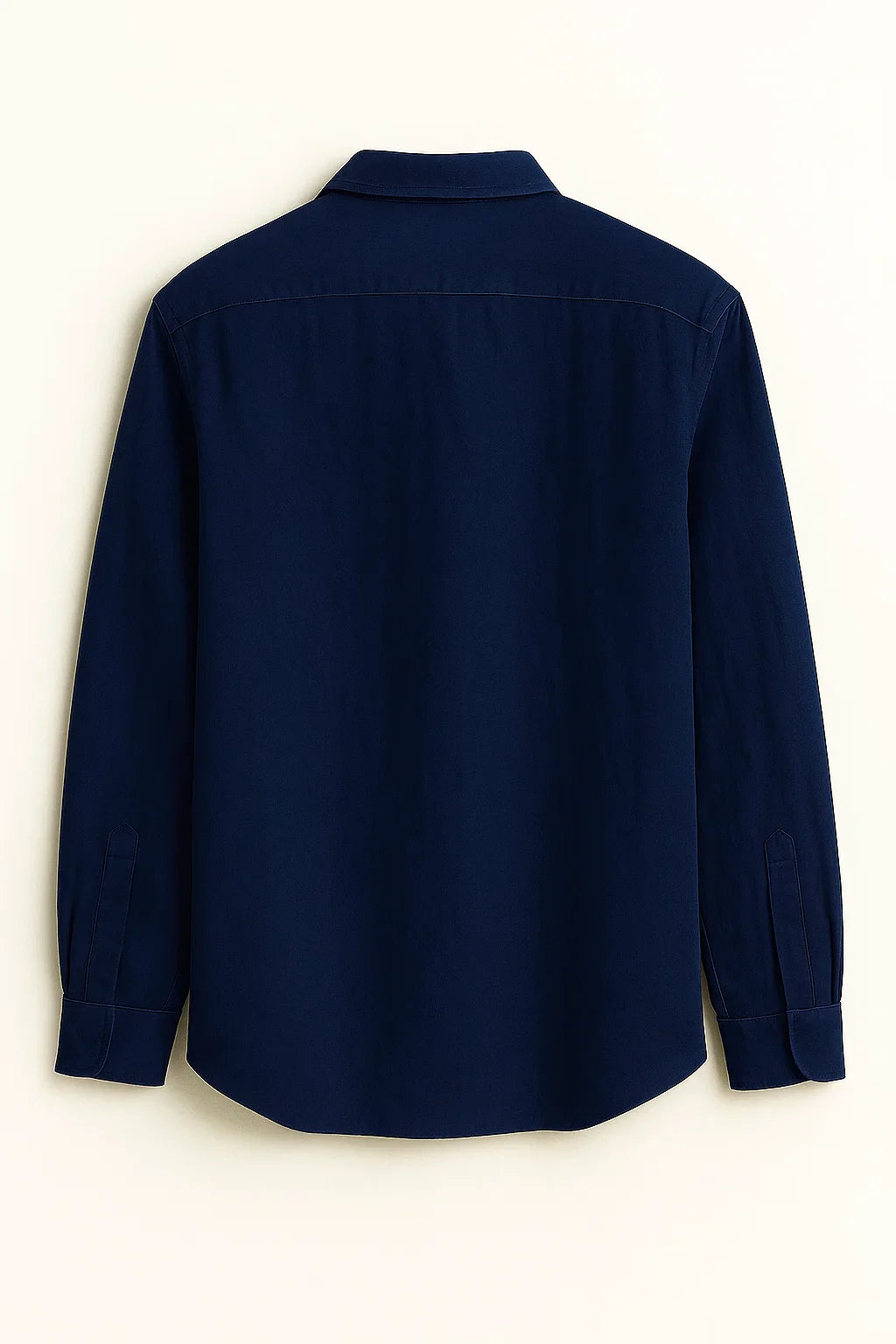 UrbanEase Long Sleeve Pocket Button-Up Linen Shirt