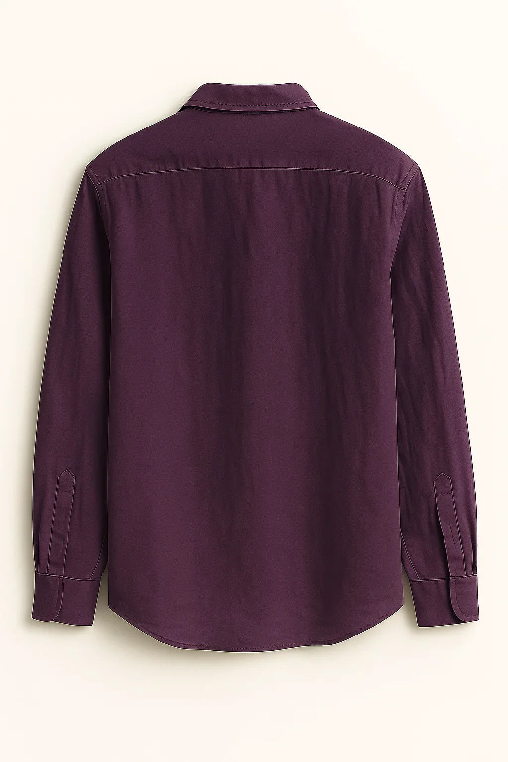 UrbanEase Long Sleeve Pocket Button-Up Linen Shirt