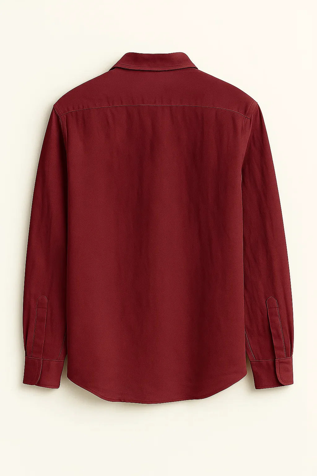 UrbanEase Long Sleeve Pocket Button-Up Linen Shirt