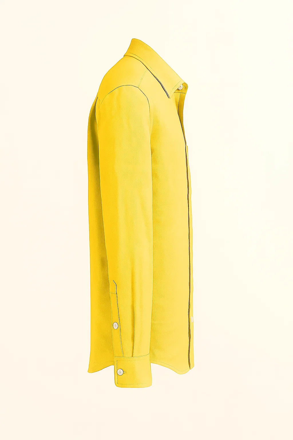 UrbanEase Long Sleeve Pocket Button-Up Linen Shirt